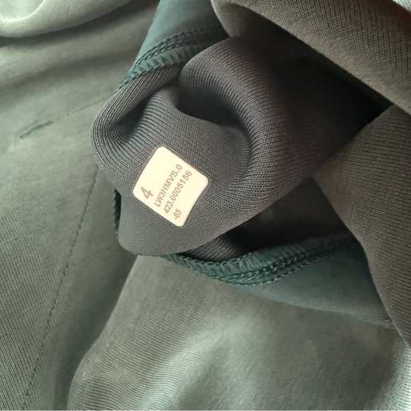 NWT Lululemon Softstreme Hoodie Storm Teal Size 4 - Picture 6 of 10